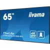 iiyama LH6565UHSB-B1 Signage Display Kiosk-Design 163,8 cm (64,5 Zoll) LED Wi-Fi 800 cd/m² 4K Ultra HD Schwarz Integrierter Prozessor Android 11 24/7