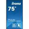 iiyama LH7565UHSB-B1 Signage Display Kiosk-Design 189,2 cm (74,5 Zoll) LED Wi-Fi 800 cd/m² 4K Ultra HD Schwarz Integrierter Prozessor Android 11 24/7