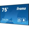 iiyama LH7565UHSB-B1 Signage Display Kiosk-Design 189,2 cm (74,5 Zoll) LED Wi-Fi 800 cd/m² 4K Ultra HD Schwarz Integrierter Prozessor Android 11 24/7