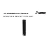 iiyama PROLITE TE7514MIS-B2AG Kiosk-Design 190,5 cm (75 Zoll) LCD Wi-Fi 435 cd/m² 4K Ultra HD Schwarz Touchscreen Integrierter Prozessor Android 24/7