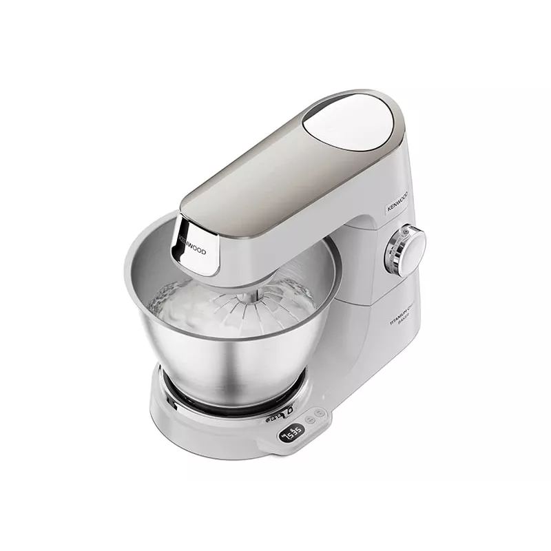 Kenwood KVC65.001WH Küchenmaschine 1200 W 5 l Edelstahl, Weiß Integrierte Waage
