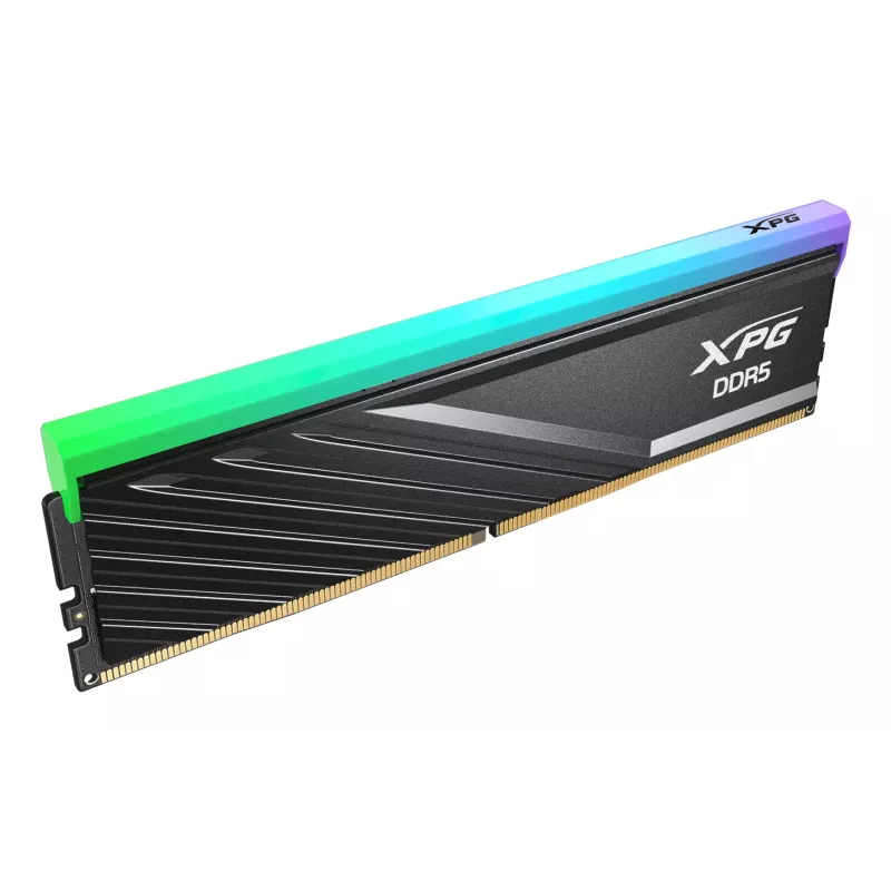 DIMM 32 GB DDR5-6000 (2x 16 GB) Dual-Kit, Arbeitsspeicher schwarz, AX5U6000C4816G-DTLABRBK, XPG Lancer Blade RGB, INTEL XMP, AMD EXPO