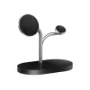 Samsung GP-PWU024WIABW mobiles Ladegerät Headset, Smartphone, Smartwatch Schwarz, Silber USB Kabelloses Laden Indoor