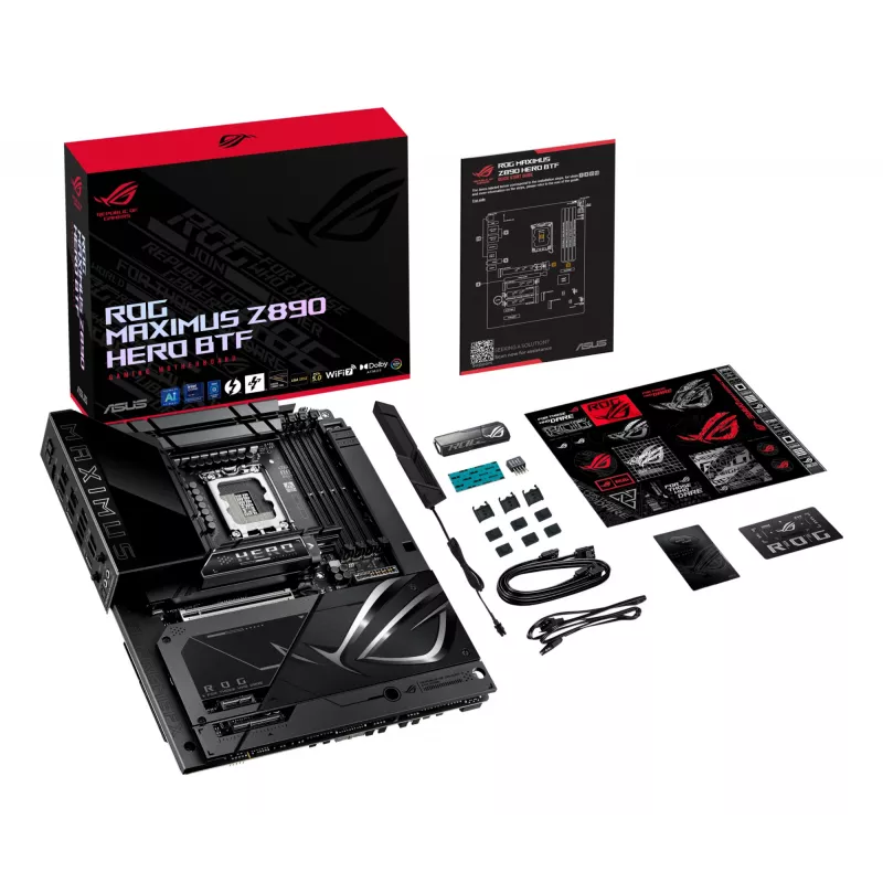 ASUS ROG MAXIMUS Z890 HERO BTF Intel Z890 LGA 1851 (Socket V1) ATX