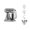 Standmixer KITCHENAID ARTISAN 5KSM185PS — 300 W, 4,8 L Edelstahlschüssel, 10 Geschwindigkeiten, Silber