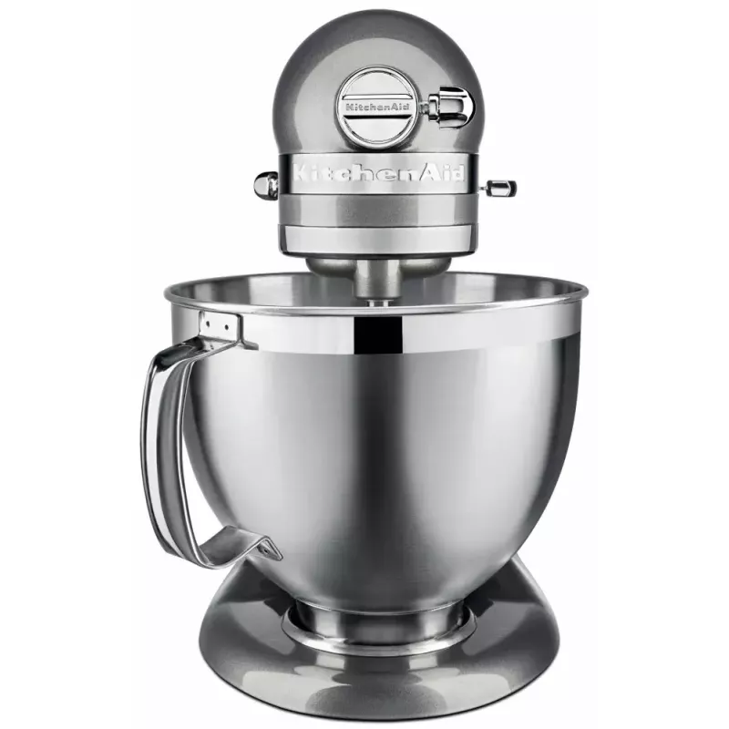 Standmixer KITCHENAID ARTISAN 5KSM185PS — 300 W, 4,8 L Edelstahlschüssel, 10 Geschwindigkeiten, Silber