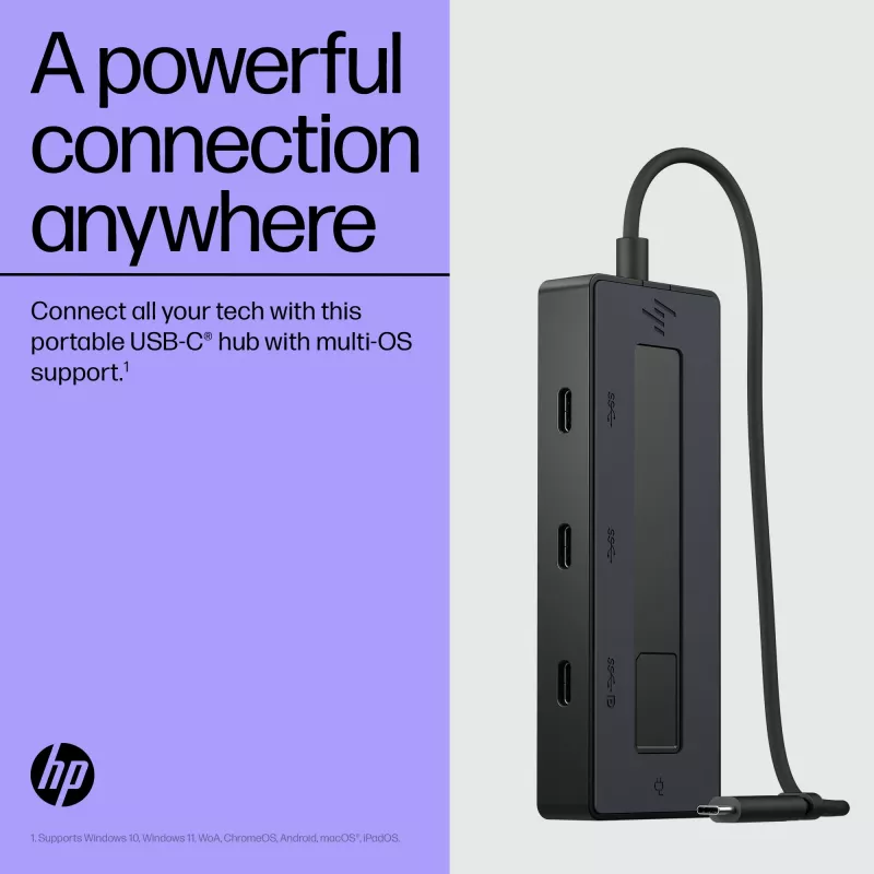 USB-C Multiport Hub HP 4K 6G842AA#ABB