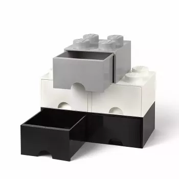 Schublade LEGO Brick 8, room copenhagen RC40061735, weiß