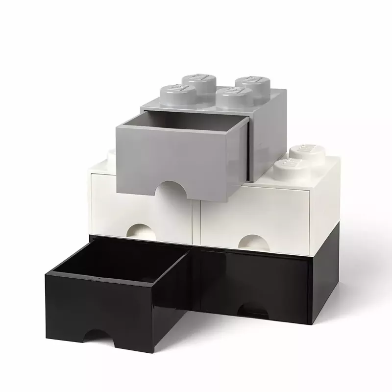 Schublade LEGO Brick 8, room copenhagen RC40061735, weiß