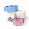 Schublade LEGO Brick 8, room copenhagen RC40061735, weiß
