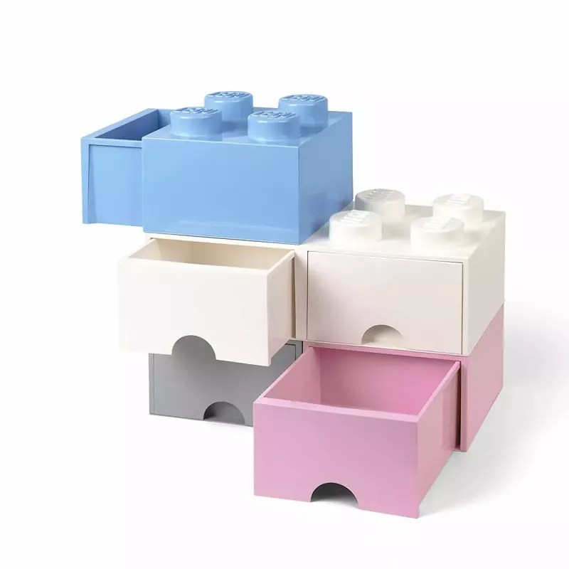Schublade LEGO Brick 8, room copenhagen RC40061735, weiß
