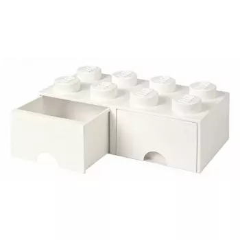 Schublade LEGO Brick 8, room copenhagen RC40061735, weiß
