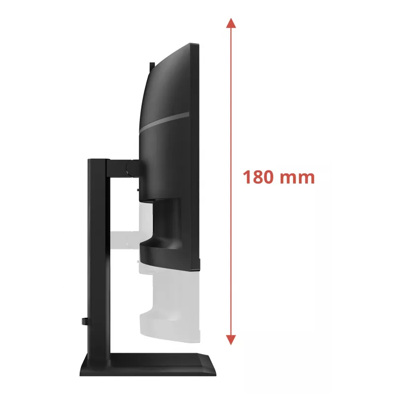 AOC E4 CU34E4CW Computer-Monitor 86,4 cm (34 Zoll) 3440 x 1440 Pixel UltraWide Quad HD LED Schwarz