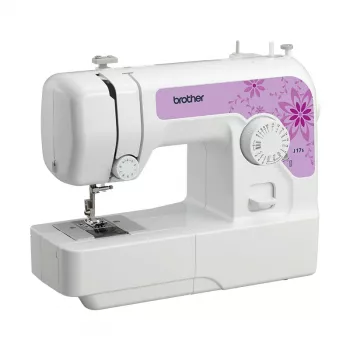 Brother J17s halbautomatische Nähmaschine elektromechanisch