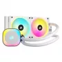 CORSAIR CPU-Kühler – iCUE Link H100i RGB AiO-Flüssigkeitskühler – Weiß