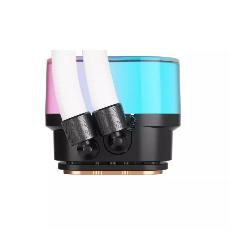 CORSAIR CPU-Kühler – iCUE Link H100i RGB AiO-Flüssigkeitskühler – Weiß