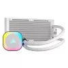 CORSAIR CPU-Kühler – iCUE Link H100i RGB AiO-Flüssigkeitskühler – Weiß