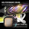 CORSAIR CPU-Kühler – iCUE Link H100i RGB AiO-Flüssigkeitskühler – Weiß