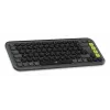 LOGITECH Wireless Tastatur - Pop Icon Keys - Graphit & Grün Qwertz Deutsch