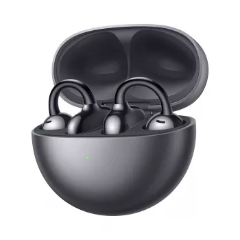 Headset HUAWEI FreeClip TWS Ohrbügel In-Ear-Kopfhörer, 20–20000 Hz, 5,6 g, USB-C, schwarz