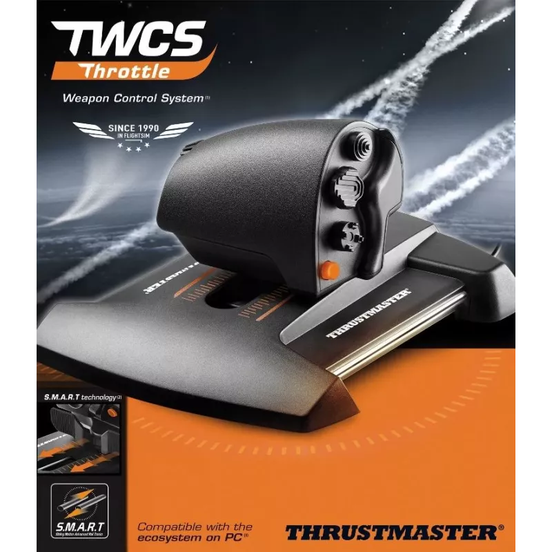 Thrustmaster TWCS Throttle Schwarz USB Joystick Analog PC
