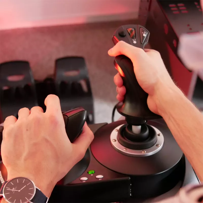 Thrustmaster T.Flight Hotas X Schwarz USB Flight Sim PC