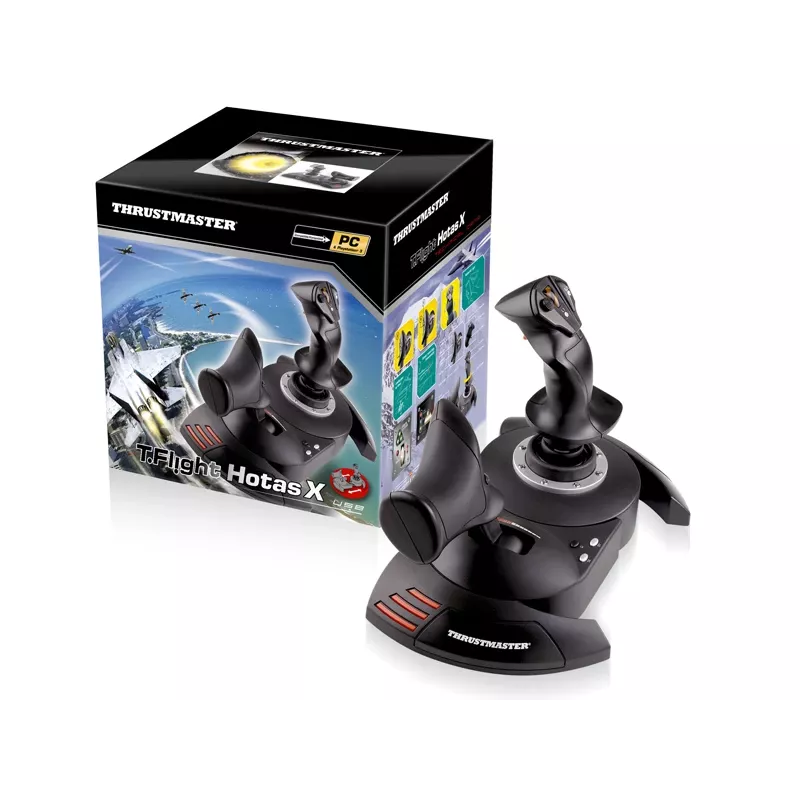 Thrustmaster T.Flight Hotas X Schwarz USB Flight Sim PC