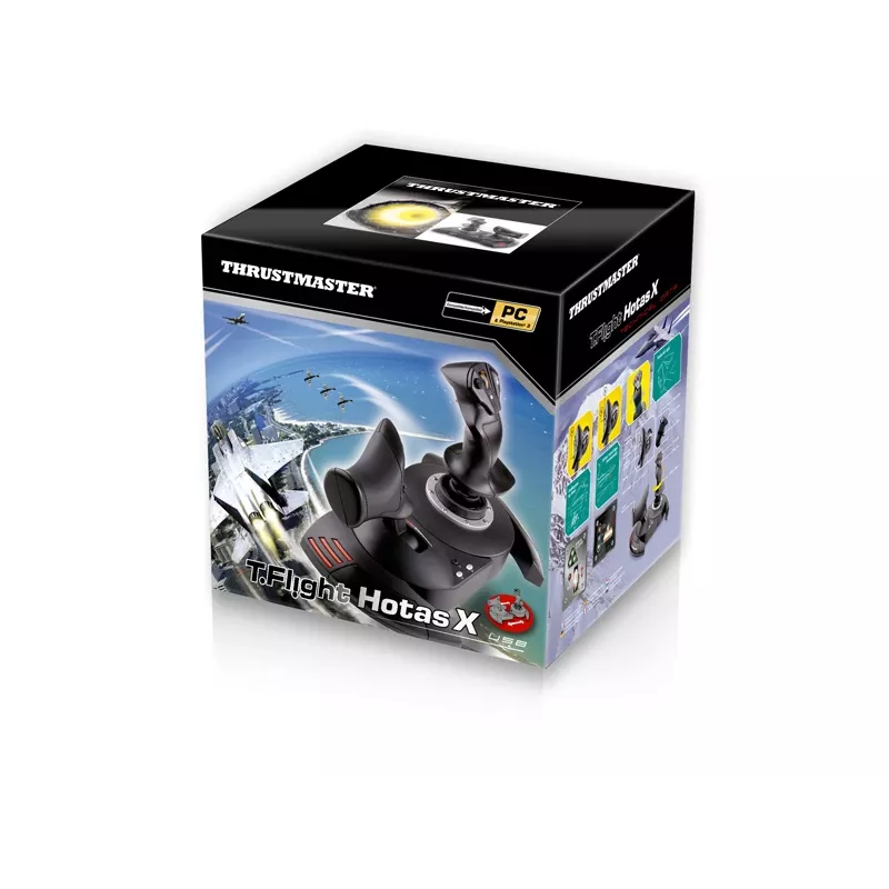 Thrustmaster T.Flight Hotas X Schwarz USB Flight Sim PC