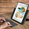 LOGITECH Flip Folio Graphite – iPad Pro 13 inch (M4) iPad Air 13 inch (M2 & M3) – Qwertz Deutsch