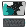 LOGITECH Flip Folio Graphite – iPad Pro 13 inch (M4) iPad Air 13 inch (M2 & M3) – Qwertz Deutsch