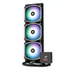 All-in-One-Flüssigkeitskühlung ENERMAX Aquafusion II 360 mm, 120 mm Lüfter, 380 W TDP, Schwarz