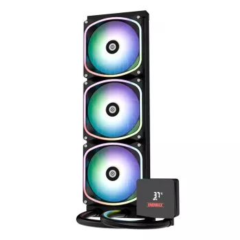 All-in-One-Flüssigkeitskühlung ENERMAX Aquafusion II 360 mm, 120 mm Lüfter, 380 W TDP, Schwarz