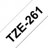 Brother TZE-261 Beschriftungsband Schwarz auf Weiß TZ