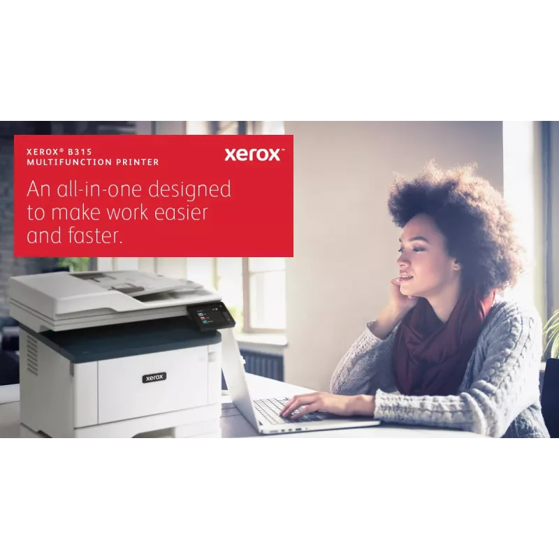 Xerox B315 A4 40ppm Wireless Duplex Kopieren/Drucken/Scannen/Fax PS3 PCL5e/6 2 Papierkassetten 350 Blatt