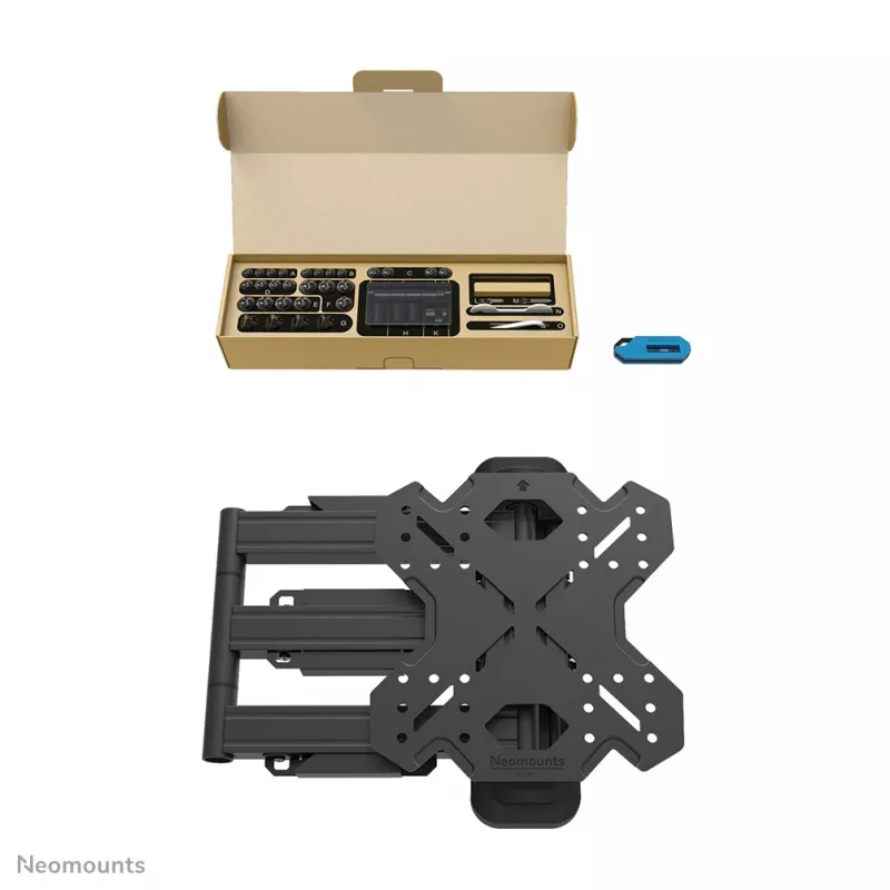 Neomounts WL40S-850BL12 TV-Wandhalterung 32-55 Zoll - Vollbeweglich - Schnellmontage
