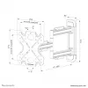 Neomounts WL40S-850BL12 TV-Wandhalterung 32-55 Zoll - Vollbeweglich - Schnellmontage