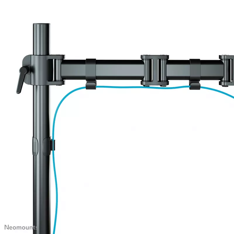 Neomounts NM-D135BLACK Monitorarm 10-27 Zoll, Klemm-/Durchführung, 8 kg, 25,4 cm (10 Zoll), 68,6 cm (27 Zoll), 100 x 100 mm, Schwarz