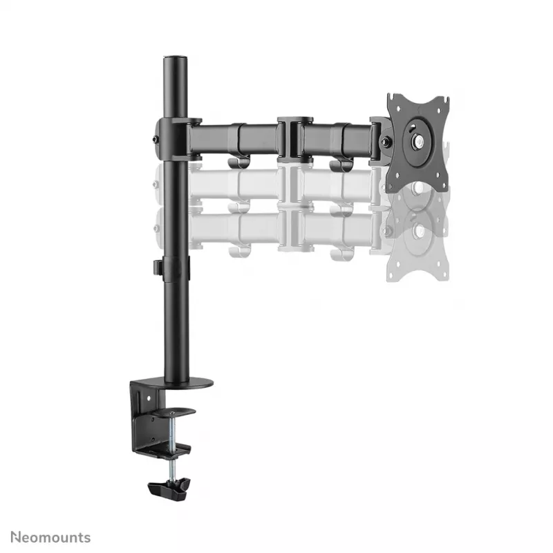 Neomounts NM-D135BLACK Monitorarm 10-27 Zoll, Klemm-/Durchführung, 8 kg, 25,4 cm (10 Zoll), 68,6 cm (27 Zoll), 100 x 100 mm, Schwarz