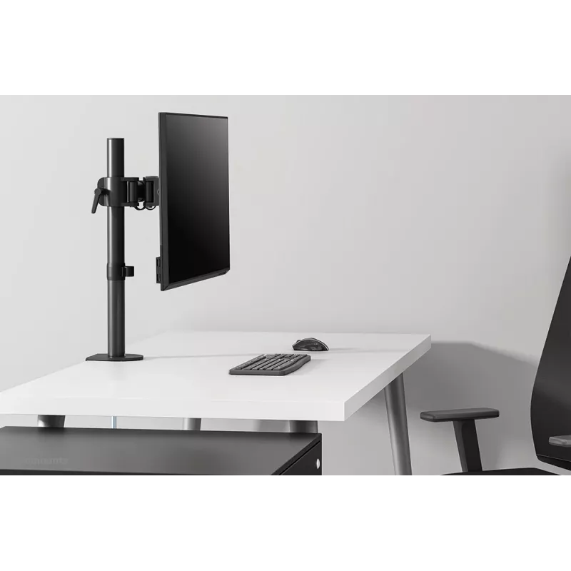 Neomounts NM-D135BLACK Monitorarm 10-27 Zoll, Klemm-/Durchführung, 8 kg, 25,4 cm (10 Zoll), 68,6 cm (27 Zoll), 100 x 100 mm, Schwarz