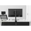 Neomounts NM-D135BLACK Monitorarm 10-27 Zoll, Klemm-/Durchführung, 8 kg, 25,4 cm (10 Zoll), 68,6 cm (27 Zoll), 100 x 100 mm, Schwarz
