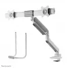 Neomounts DS75-450WH2 Monitorarm 17-32 Zoll - Gasfeder - Topfix - 180°-Stopp