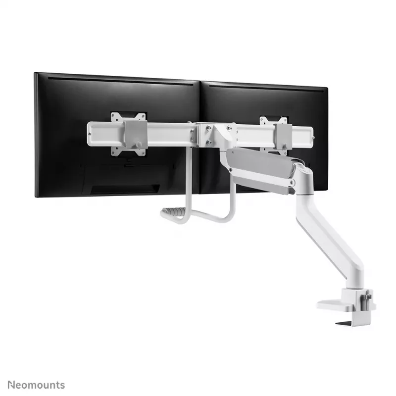 Neomounts DS75-450WH2 Monitorarm 17-32 Zoll - Gasfeder - Topfix - 180°-Stopp