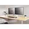 Neomounts DS75-450WH2 Monitorarm 17-32 Zoll - Gasfeder - Topfix - 180°-Stopp