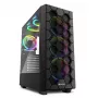 PC-Gehäuse Sharkoon RGB HEX Desktop Schwarz