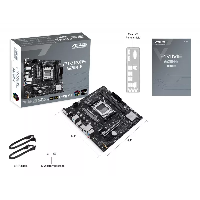 Motherboard ASUS PRIME A620M-E-CSM AMD A620 Sockel AM5 micro ATX