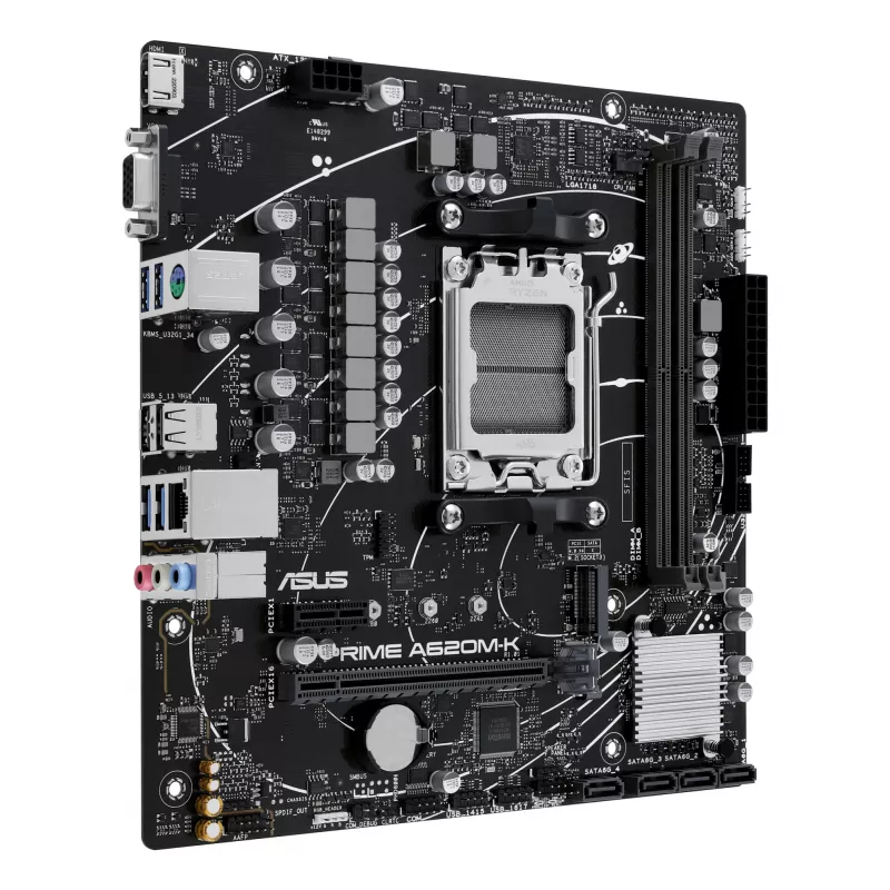 ASUS PRIME A620M-K AMD A620 Sockel AM5 micro ATX