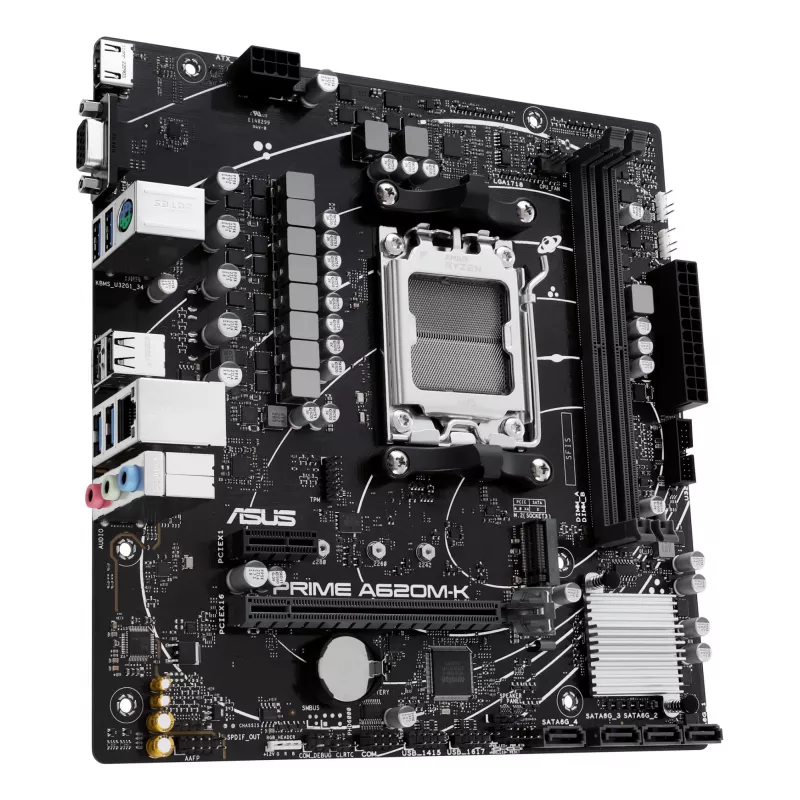 ASUS PRIME A620M-K AMD A620 Sockel AM5 micro ATX