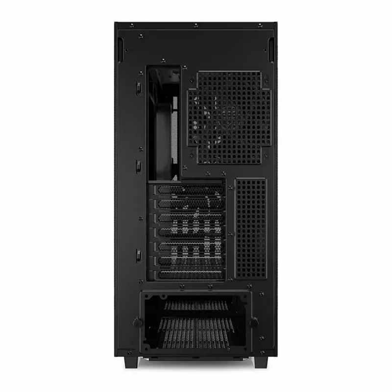 PC-Gehäuse Sharkoon REBEL C70M RGB Full Tower Schwarz, Holz
