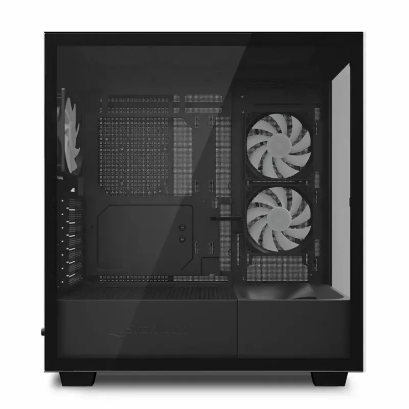 PC-Gehäuse Sharkoon Rebel C60 Midi-Tower Schwarz