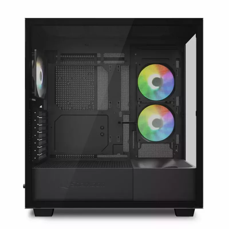 PC-Gehäuse Sharkoon Rebel C60 Midi-Tower Schwarz